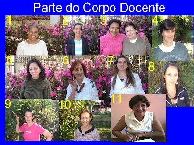 Escola Jonas: O corpo docente