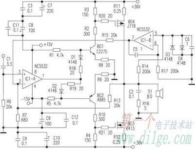 Concise FET Audio Amplifiers - Another Electronics Circuit Schematics