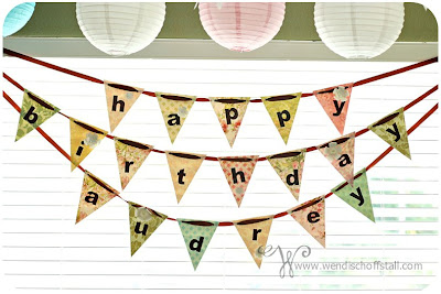 Kara s Party Ideas Shabby Chic Pig Party  - 7