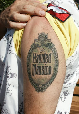 haunted mansion tattoo