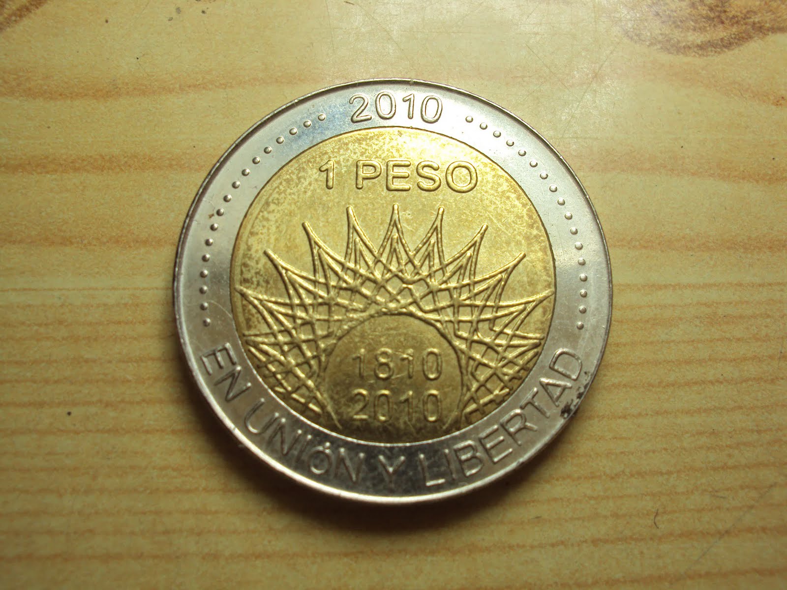 El Coleccionista 2009 Moneda Del Bicentenario 1 Peso ARGENTINA el-coleccionista-2009-moneda-del-bicentenario-1-peso-argentina