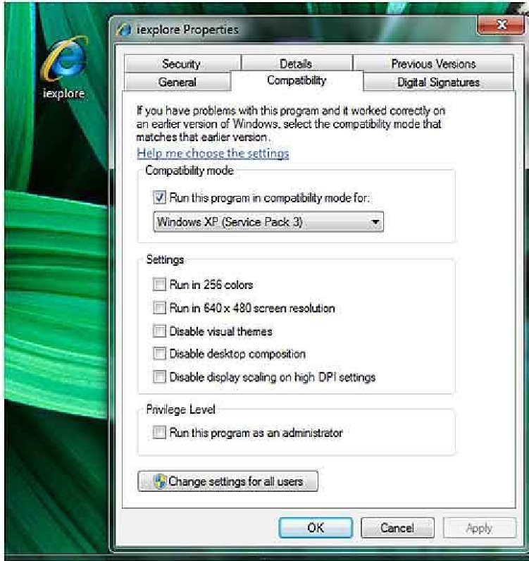 สอนการใช้ windows 7 วิธีใช้ Compatibility Mode