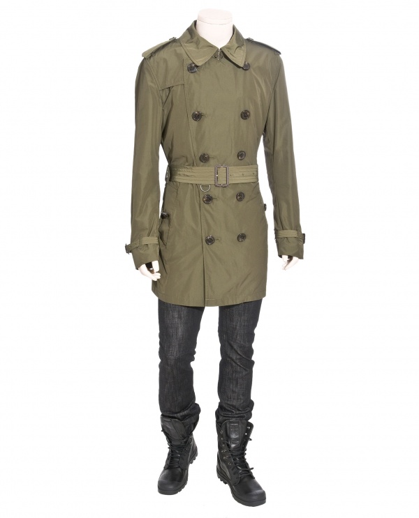 burberry brit trench coat mens