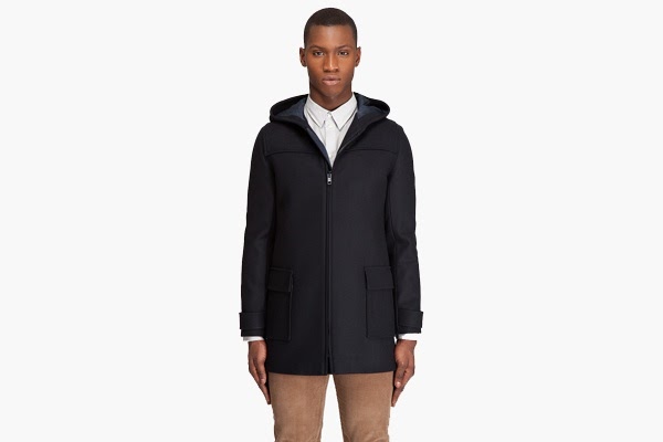 AFFLUENT LIFESTYLE: Hooded Wool Coat by A.P.C.