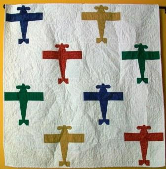 Sutured for a Living: Flying Colors Baby Quilt