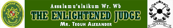 THE ENLIGHTENED JUDGE - MR. TEGUH ALEXANDER