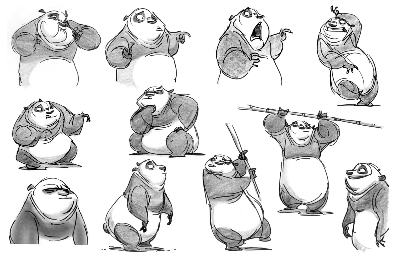 Создание персонажа для анимации. Кунг фу Панда референс. Кунг фу Панда персонажи панды. Дисней зарисовка кунг фу Панда. Кунг фу Панда скетчи персонажей.