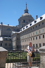 Anne at El Escorial