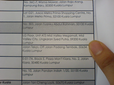 list of places to pay summon in Malaysia