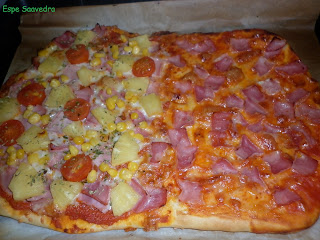  MASA PIZZA con harina especial pizza (TH) 