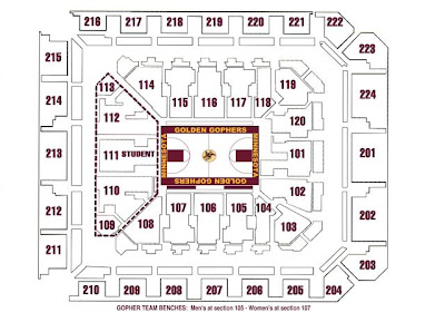 Williams Arena: Williams Arena Seating Chart