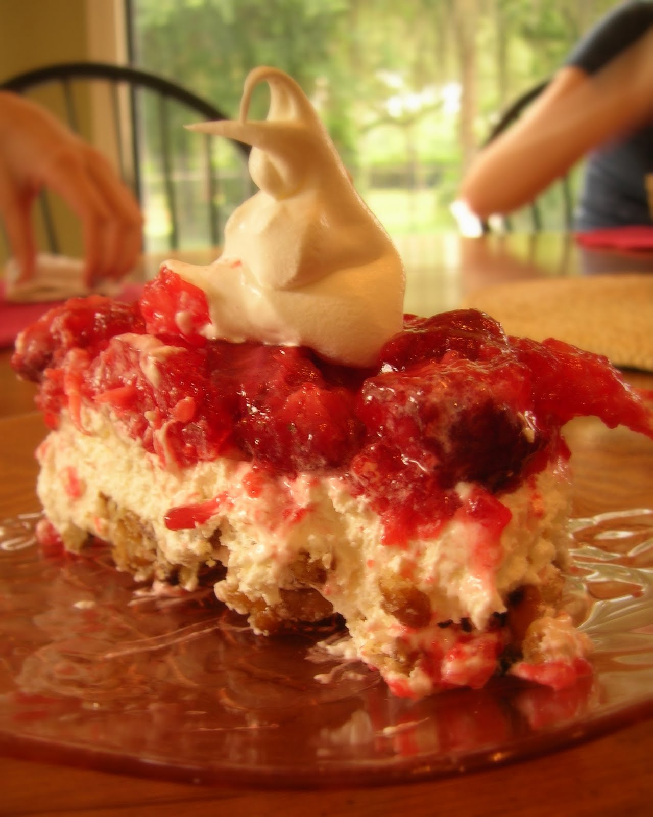 Cheap Chic Home Strawberry Pretzel Jello