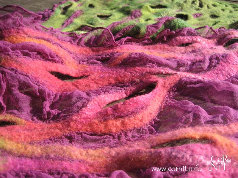 nuno felt shawl