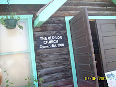 The log church in Whitehorse, Yukon