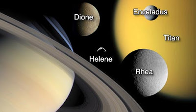 Saturn System Moves Oxygen From Enceladus to Titan