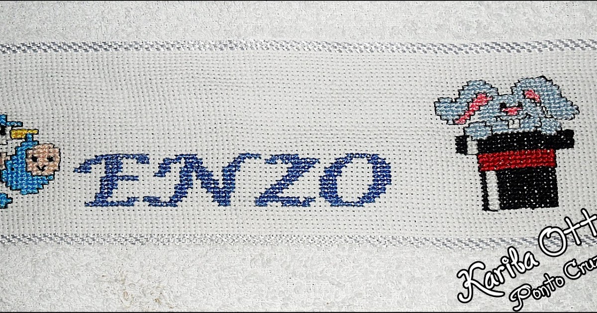 Karilla e o Ponto Cruz Toalha