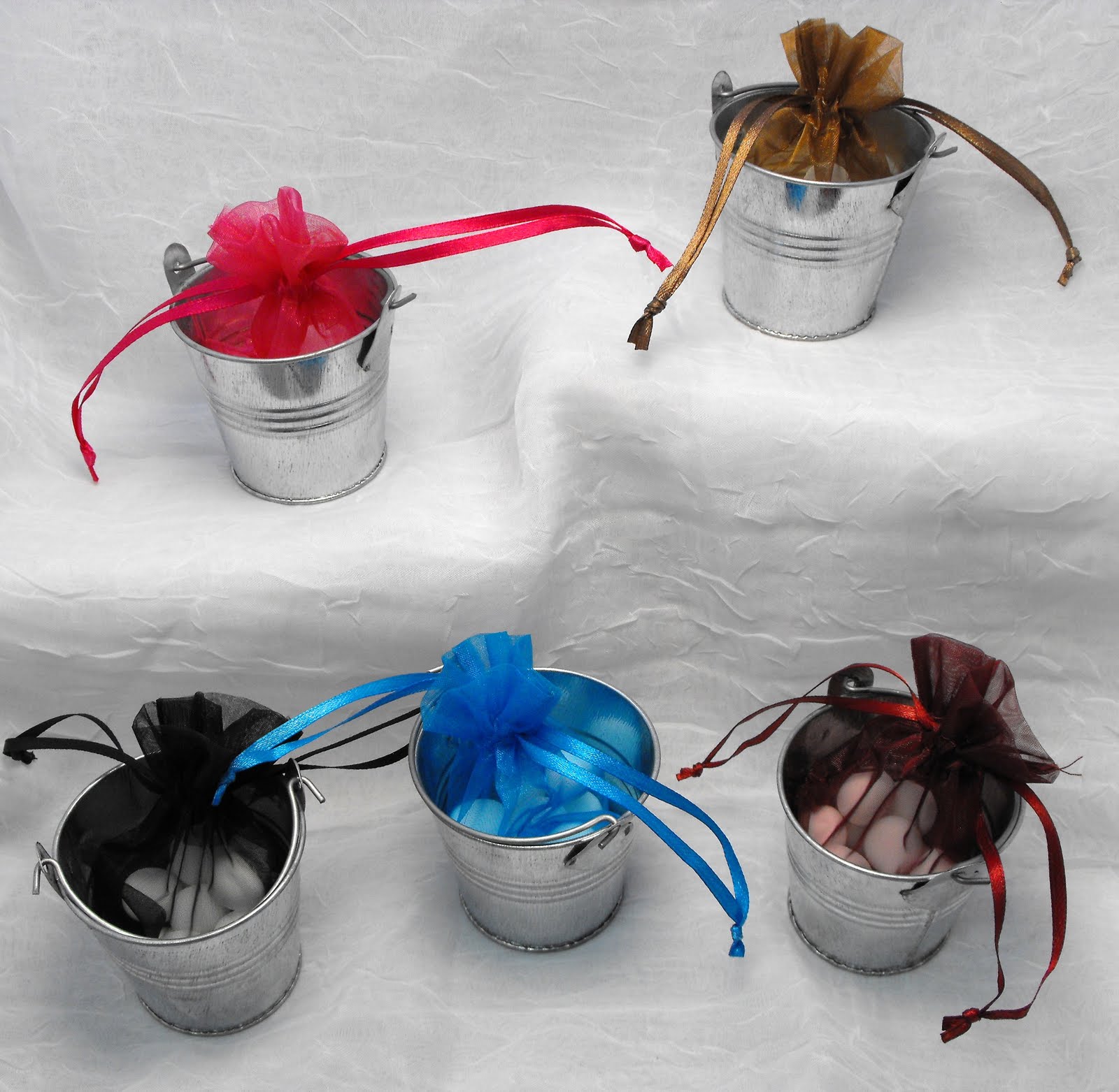 Box Clever Wedding Buckets full of love