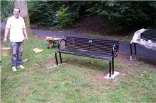 New benches paid for by People's Millions and local people