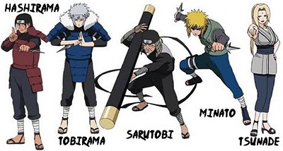 EXPERTO-NARUTO: LOS 5 HOKAGES