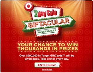 Target 2day Sale Giftacular Sweepstakes