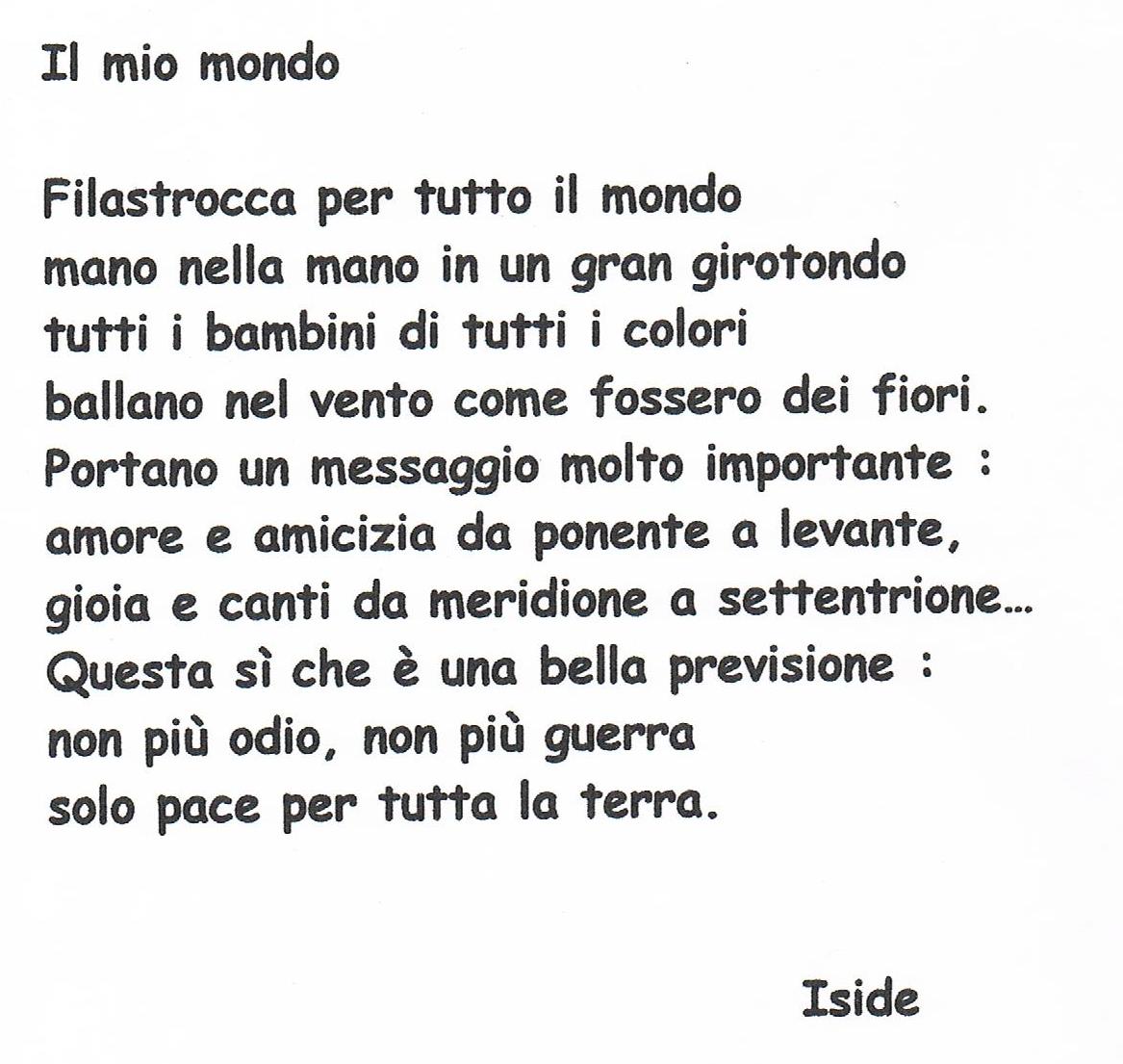 Frasi Sulla Pace Per Bambini