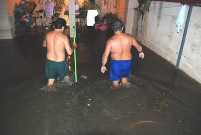 Ribeirão Bonito: Forte chuva da noite de ontem causa estragos em parte da cidade