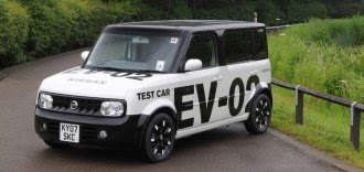 Nissan EV-02 electric car prototype