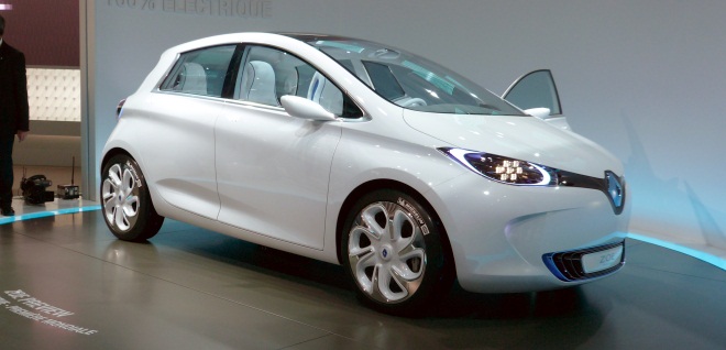Renault Zoe Preview front