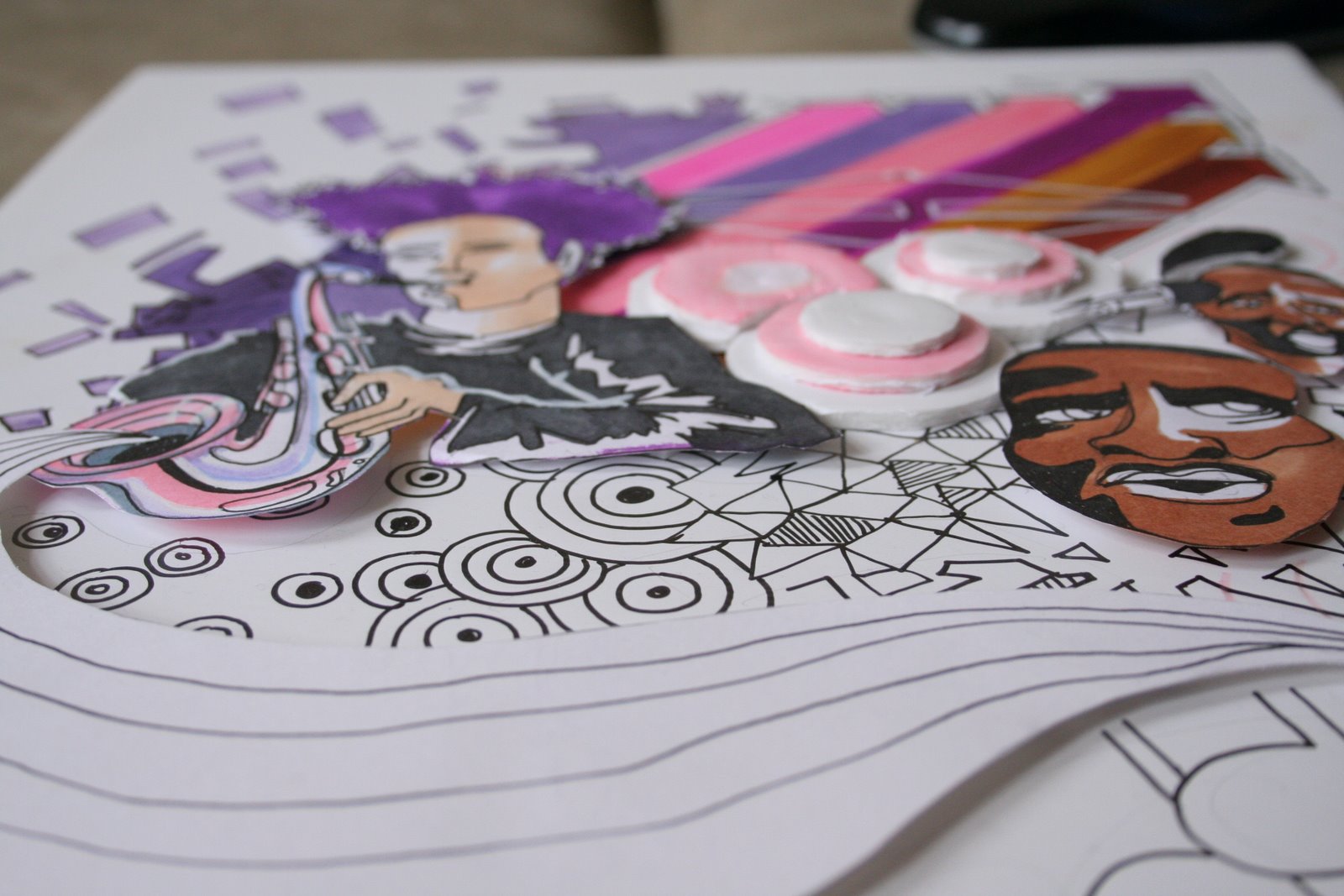 CréaPixe: Composition graphique en volume 3