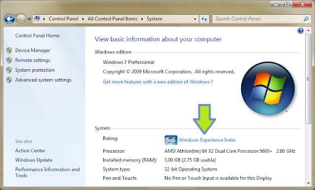 Windows Rate Your Computer , How to See Your PC’s Windows Experience ...