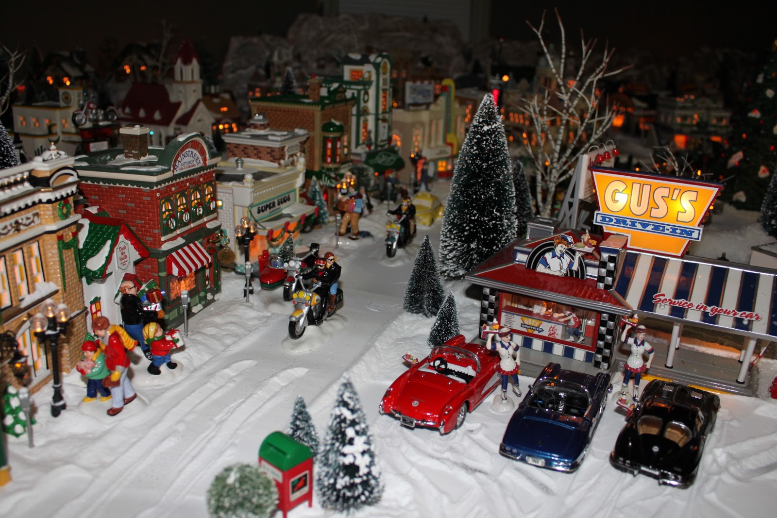 McCash Family blog Christmas Village