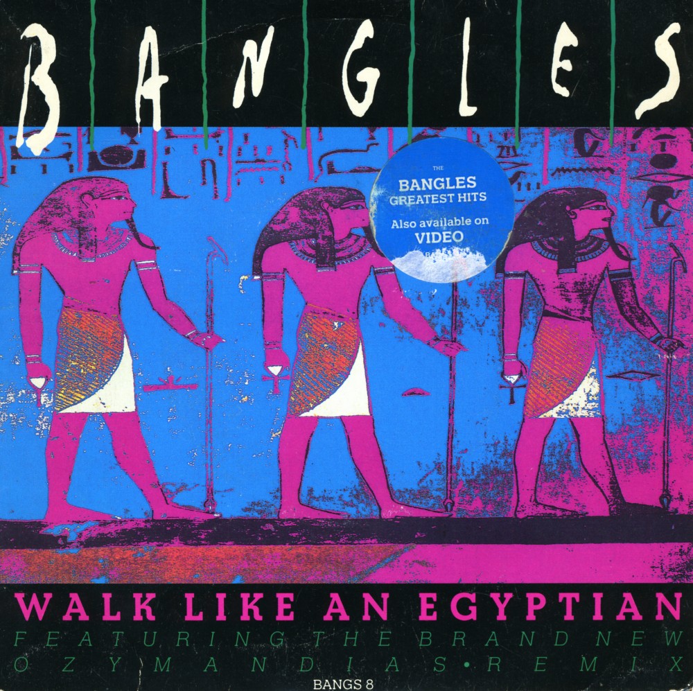 Music on vinyl Walk like an Egyptian The Bangles