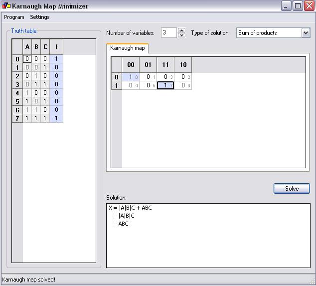 ELECTROMATION: K-Map Software