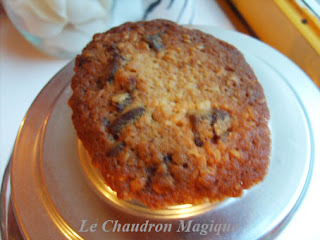 recettes dessert Cookies allégés aux flocons davoine et noisettes