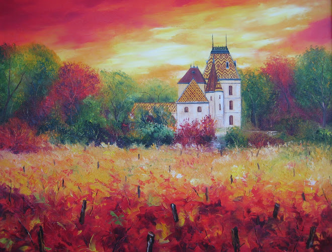 Automne sur Corton André Vignoble Bourguignon
