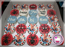 Spiderman Theme Cupcakes