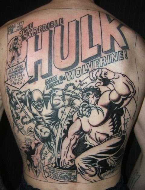 Bilinick: Comic Tattoos