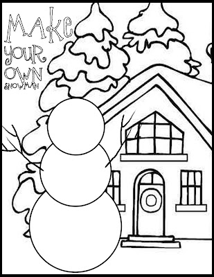make your own christmas decorations coloring pages - photo #15