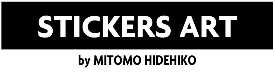 STICKERS ART by MITOMO HIDEHIKO