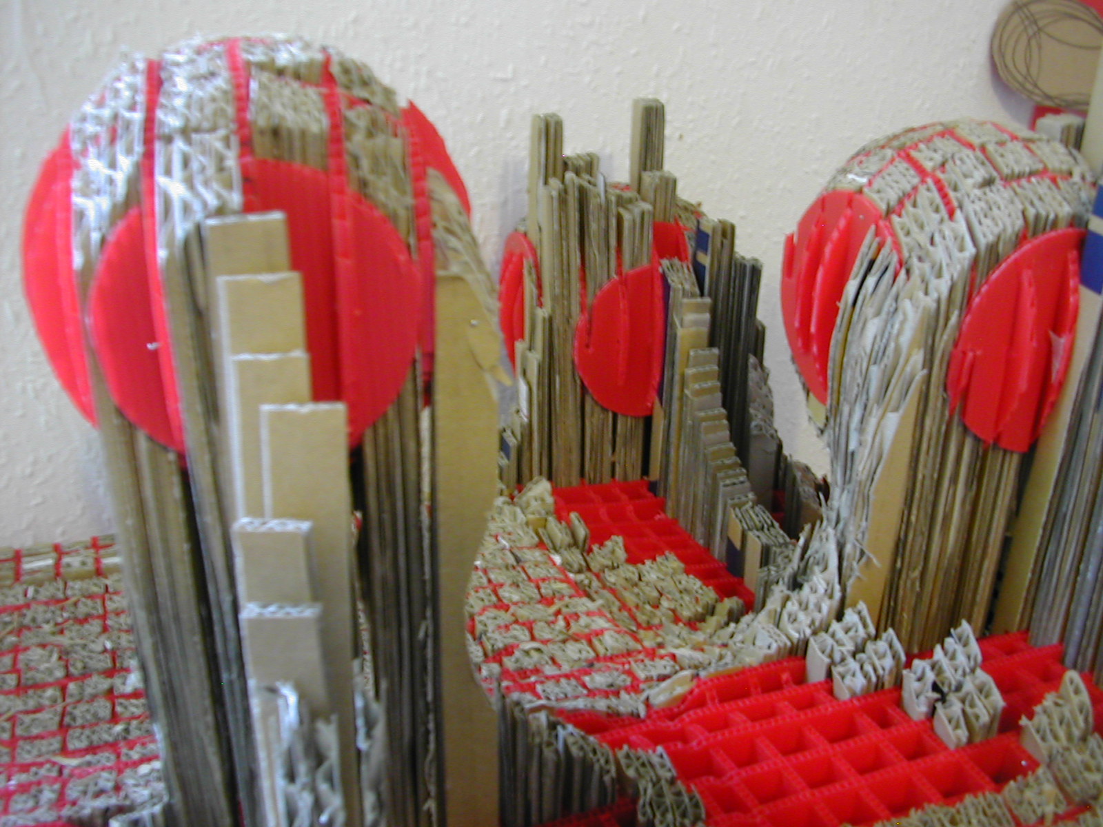 Sculpture Diaries 6th and final section. Whats it going to look like when I assemble it all!