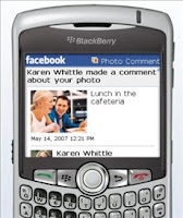 Facebook in BlackBerry