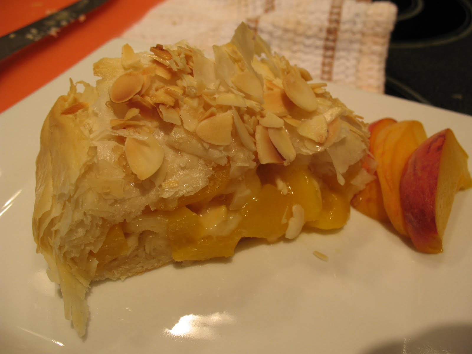 Anna's Table: Summer Peaches in Phyllo Dough