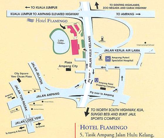 kuala lumpur: FLAMINGO HOTEL AMPANG