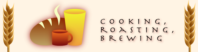 cooking, roasting, brewing