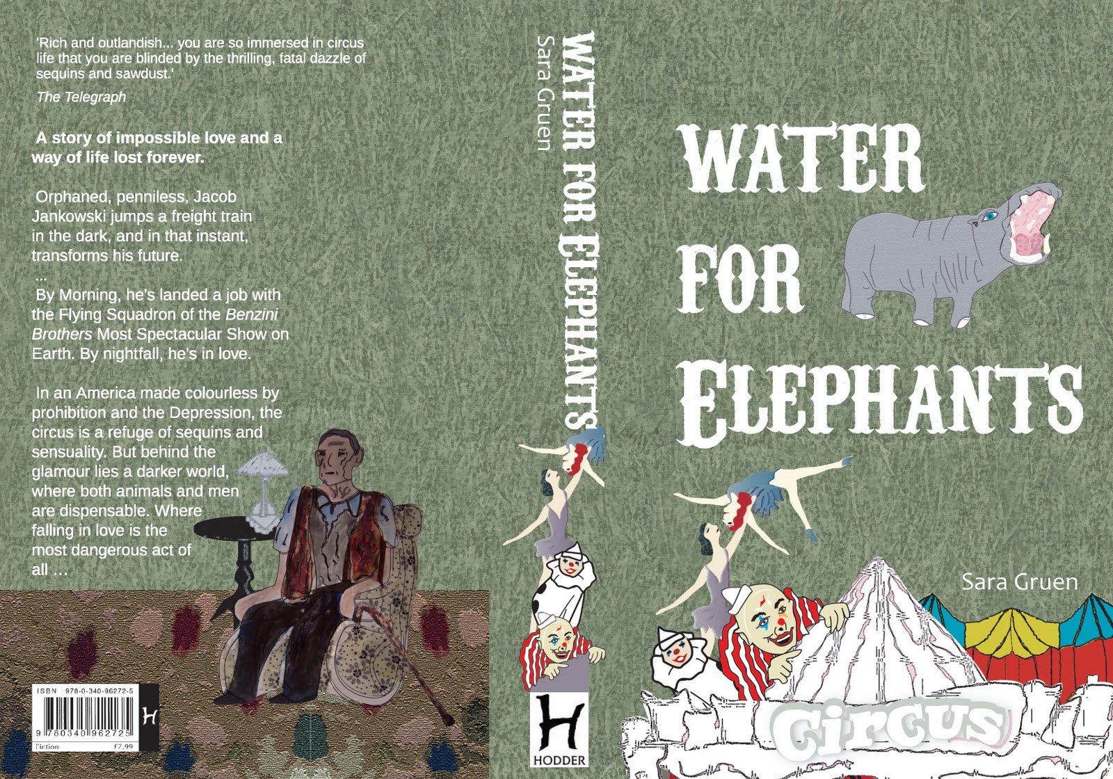 Digital Media Design my thoughts Water for elephants idea 1