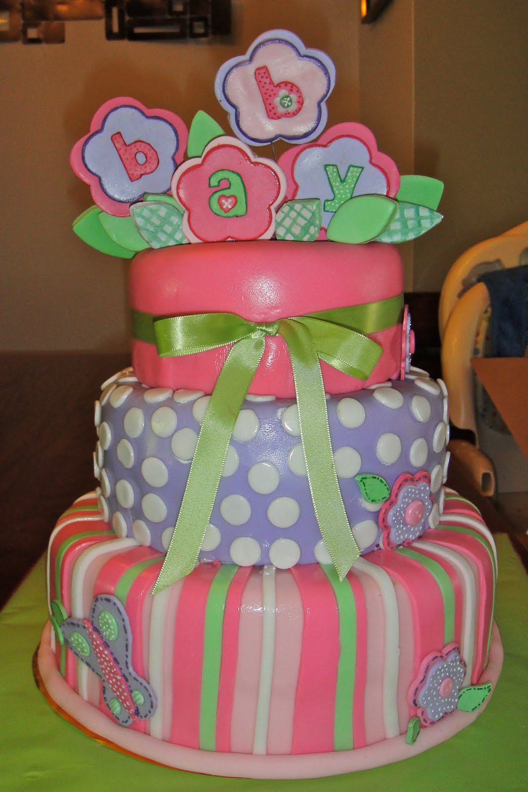 CB Cakes: Baby Shower-Girl