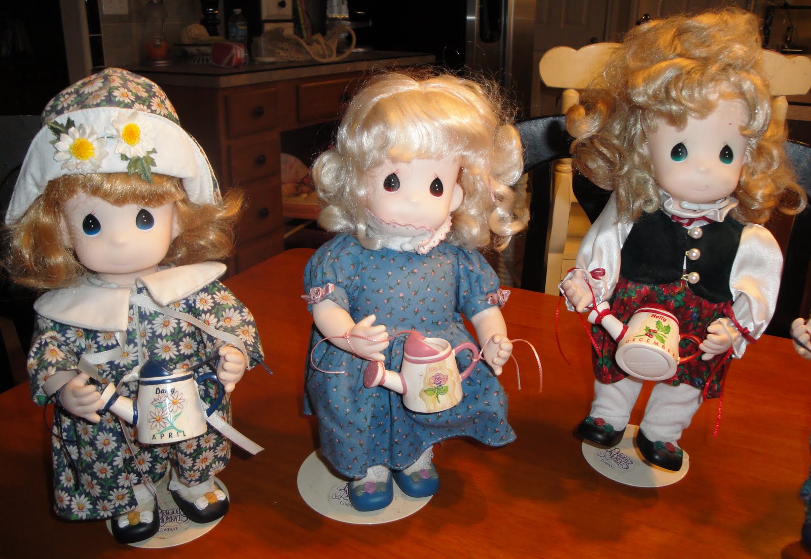 Scott, Sydney & Summer Precious Moments collectors dolls for sale!