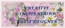 Guest Designer for Creative Inspirations