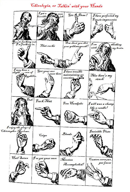 LOL Manuscripts!: Chirologia, or the Naturall Language of the Hand, 1644