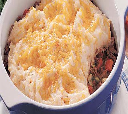 Luxury Recipe: Mashed potato beef casserole